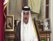 بالفيديو .. شاهد.. كلمة أمير قطر للمرة الأولى منذ بداية الأزمة الخليجية