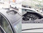 الجهات المعنية تضع خيارين أمام مَن تضررت سياراتهم بسبب الأمطار والبرد