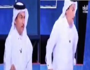 بالفيديو.. مسؤول قطري يهرب من استديو التلفزيون فور عطس المذيع