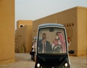 ولي العهد يصطحب رئيس الوزراء العراقي في جولة سياحية بالدرعية (صور)