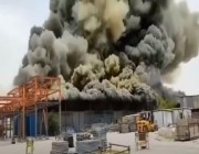 حريق ضخم في مجمع بتروكيماويات بإيران