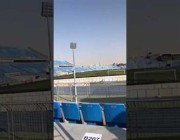 ملعب الأمير فيصل بن فهد يستعد لاستقبال الجماهير لمواجهة الهلال والأهلي