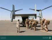 اختتام مناورات تمرين “مخالب الصقر 4” بين القوات السعودية والأمريكية