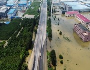 إعصار يصيب مدينة شنغهاي الصينية بالشلل