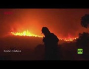 حرائق الغابات في كوستا برافا الإسبانية