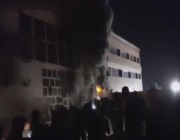 حريق في مستشفى عزل مصابي كورونا في محافظة ذي قار العراقية (فيديو)