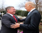 الرئيس الأميركي يلتقي بالعاهل الأردني في واشنطن