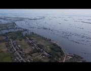 شاهد..عمليات إنقاذ المنكوبين جراء فيضانات شرق روسيا