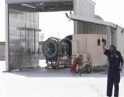 شاهد.. “الشرق الأوسط لمحركات الطائرات” تحتفل بنجاح أول اختبار لمحرك “F110” (فيديو)