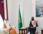 عام / سمو الأمير سعود بن جلوي يستقبل المدير العام لفرع وزارة الحج والعمرة بجدة