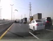 تصادم مروع بين عدة مركبات على طريق “الجبيل ـ الظهران” (فيديو)