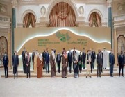 صورة لولي العهد يتوسط قادة ورؤساء الدول المشاركين في قمة مبادرة “الشرق الأوسط الأخضر”