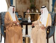 أمير منطقة مكة المكرمة يستقبل وزير الحج والعمرة