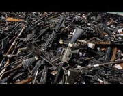 سلطات تشيلي تدمّر آلاف الأسلحة ضمن حملة “سلّم سلاحك”
