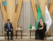الأمير خالد بن سلمان يلتقي وزير الدفاع العراقي