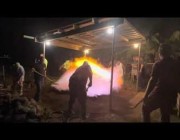 انفجار فرن أرضي خلال احتفال للطهي في هاواي