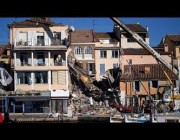 انهيار مبنى من ثلاثة طوابق جنوب فرنسا