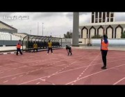 جانب من ألعاب حائل للأولمبياد الخاص السعودي 2021 لذوي الإعاقة