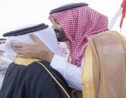 سالم بن جخير يلقي قصيدة ترحيباً بسمو ولي العهد الأمير محمد بن سلمان