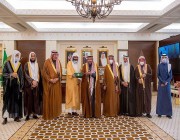 سمو أمير القصيم يستقبل أعضاء مجلس إدارة جمعية الدعوة والإرشاد بالبدائع