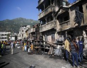 مصرع 62 شخصاً بطريقة مأساوية في انفجار شاحنة لنقل الوقود في هايتي