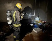 “الدفاع المدني” يخمد حريقًا اندلع في غرفة داخل منزل في سكاكا بسبب بقايا الجمر