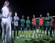 “الأخضر” يرفع استعداده لموقعة عمان في تصفيات كأس العالم 2022