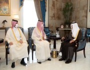 أمير مكة المكرمة يستقبل سفير دولة قطر لدى المملكة