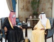 أمير مكة المكرمة يستقبل مدير عام ‫التدريب التقني‬ بالمنطقة