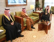 أمير منطقة الرياض يستقبل الرئيس التنفيذي لشركة مطارات القابضة