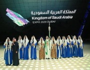 جناح المملكة في “إكسبو 2020 دبي” يشارك جمهوره تاريخ وأصالة “العرضة السعودية”