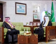 نائب أمير الرياض يستقبل رئيس فرع النيابة العامة بالمنطقة