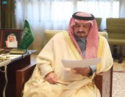 سمو أمير الرياض يستقبل الرئيس التنفيذي لهيئة تطوير محمية الملك عبدالعزيز الملكية