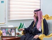 سمو أمير منطقة الجوف يستقبل قادة القطاعات الأمنية بدومة الجندل