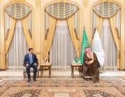 الأمير خالد بن سلمان يلتقي بوزير الدفاع العراقي