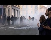 اشتباكات بين الشرطة وطلبة جامعة السوربون في باريس بسبب الانتخابات الرئاسية