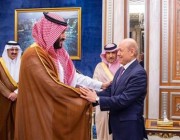 ولي العهد يستقبل رئيس وأعضاء مجلس القيادة الرئاسي اليمني.. ويؤكد دعم المملكة للمجلس