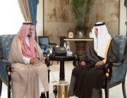 أمير مكة المكرمة يستقبل الرئيس التنفيذي لشركة مطارات جدة المُعين حديثاً