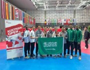 “أخضر التايكوندو” يعانق الذهب في البطولة الدولية بالنمسا
