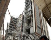 ارتفاع حصيلة انهيار المبنى في جنوب غرب إيران الى 34 قتيلا