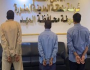 شرطة المهد تقبض على 3 مقيمين سرقوا كيابل نحاسية