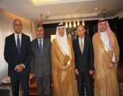 وزير الطاقة يلتقي وزراء الطاقة والمياه والبيئة في الأردن