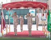 رئيس هيئة الأركان ونائبه يستقبلان رئيس أركان القوات المسلحة القطرية