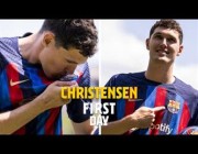 الظهور لـ”كريستنسين” لاعب برشلونة الجديد