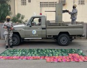 القبض على 6 مخالفين لنظام أمن الحدود بحوزتهم 140 كجم من “الحشيش”