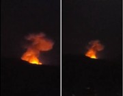 شاهد.. لحظة انفجار صاروخ حوثي “باليستي” في صنعاء أثناء تجهيزه للإطلاق