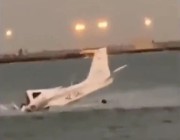 عاجل.. سقوط طائرة على شاطئ البحر بعسير وبيان رسمي بشأن الأضرار