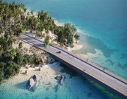 اكتمال الأعمال الهيكلية لجسر جزيرة “شُورى” في مشروع البحر الأحمر (صور)