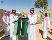 أمير الجوف يتسلّم شعلة دورة الألعاب السعودية 2022