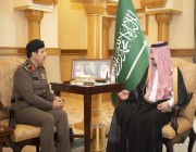 سمو نائب أمير مكة المكرمة يستقبل مدير الأمن العام